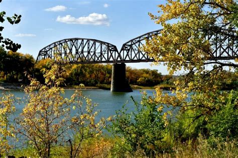 Fall Railroad Bridge Skyspy Photos Images Video