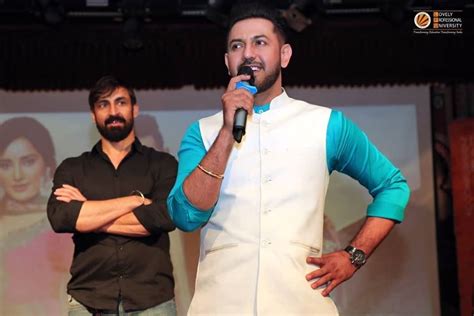 Punjabi Actor And Singer Gippy Grewal Interacted With Lpu Students