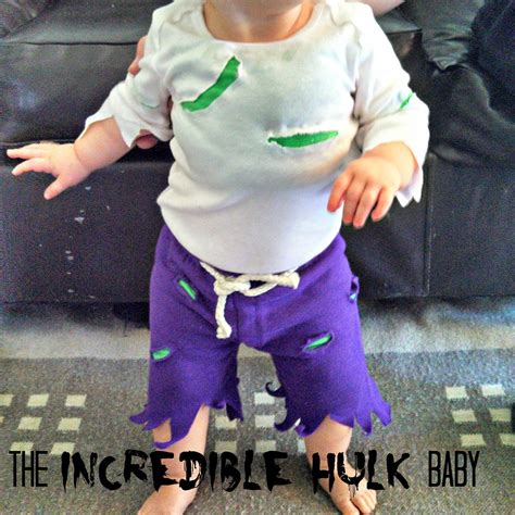 In this costume tutorial i show you how to make a violet halloween costume from incredibles 2. kadydid designs: Incredible Hulk Baby Costume