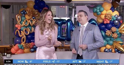 Canadians Celebrate ‘breakfast Television Host Dina Pugliese On Her