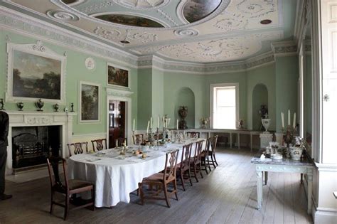 The Dining Room At Saltram House In Plympton Plymouth England