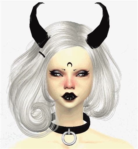 My Sims 4 Blog Horns By Decayclownsims Sims 4 Sims 4 Piercings Sims