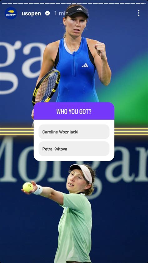 Who You Got Caroline Wozniacki Or Petra Cristina Kvitova