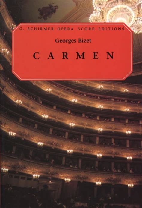 Carmen From Georges Bizet Buy Now In The Stretta Sheet Music Shop