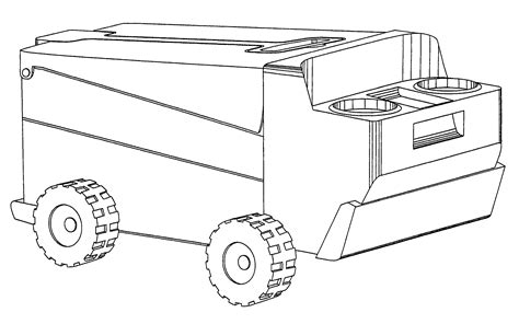 Zamboni Coloring Pages Sketch Coloring Page