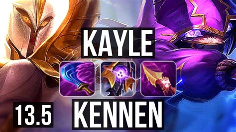 Kayle Vs Kennen Top 27m Mastery 1600 Games 516 Kr