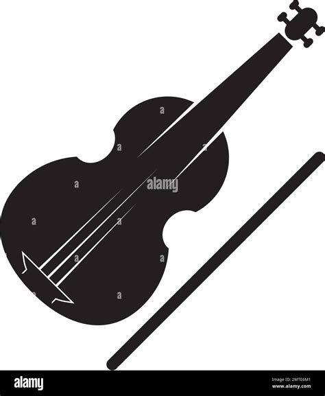 Violin Vector Icon Illustration Logo Template Stock Vector Image And Art