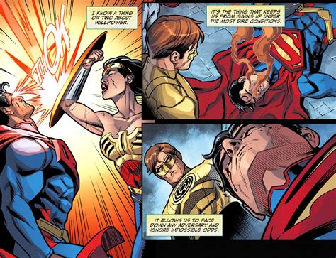 Superman Fights Wonder Woman With Only One Hand Comicnewbies