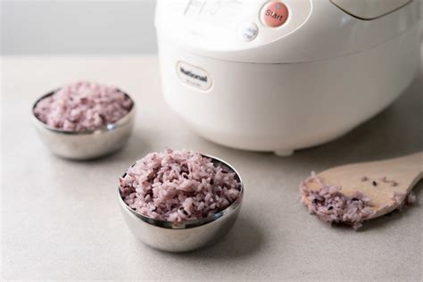Korean Purple Rice Recipe In A Rice Cooker Hungry Huy