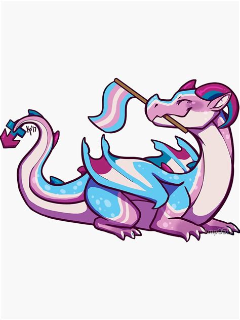 Flag used by transgender individuals, organizations and communitieslgbt symbols flagsrainbowbisexualtransgenderpansexualasexualintersexgay pride flag of south africa. "Transgender Pride Flag Dragon (1st Edition)" Sticker by ...