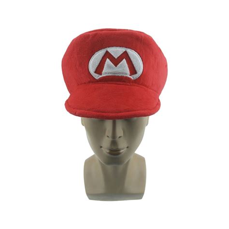 Shop New Super Mario Bros Oversized Plush Red Mario Hat At