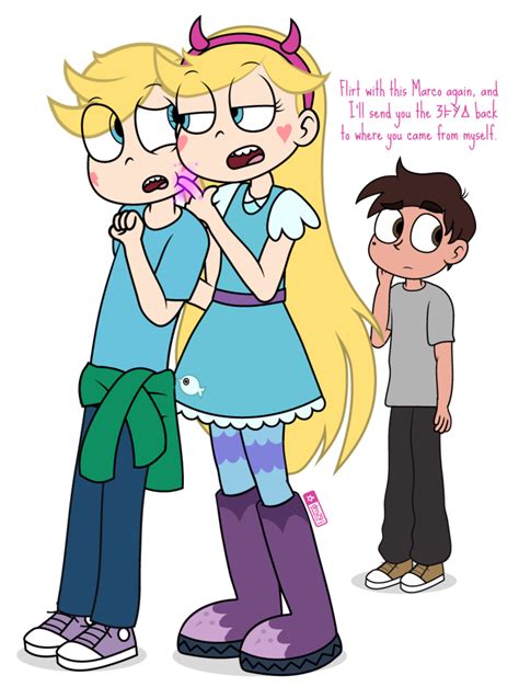 get your own marco by dm29 star vs the forces of evil anime vs cartoon starco comic