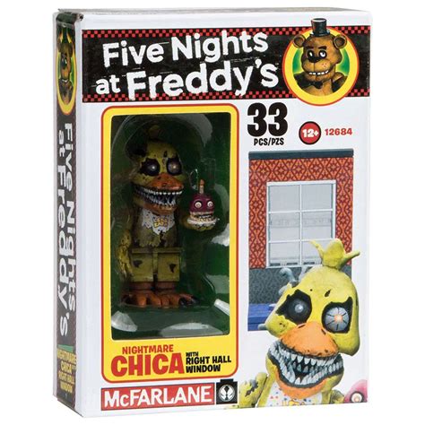 Mcfarlane Toys Five Nights At Freddy S Nightmare Chica With Right Hall