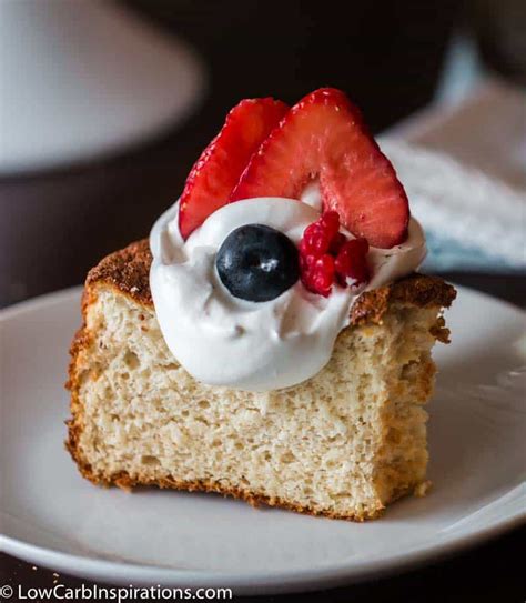 Once the whites form soft peaks, the. Keto Angel Food Cake Recipe - Low Carb Inspirations