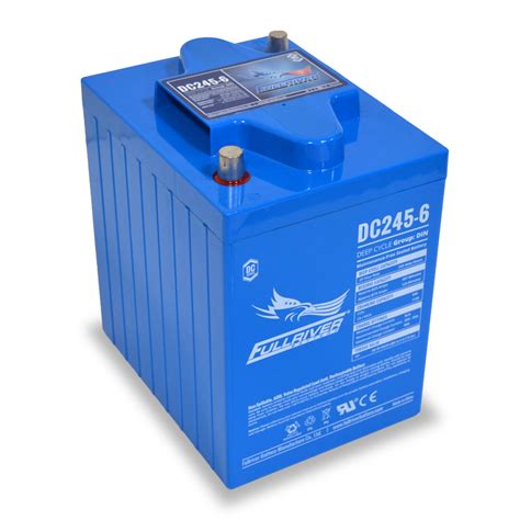 Fullriver Dc245 6 Deep Cycle Agm Battery Free Shipping Battery Guys