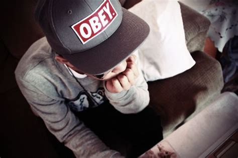 Obey Gray Snapback Swag Boys Obey Swag Obey