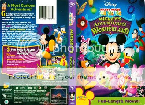 Mickey Mouse Clubhouse Adventures Wonderland Dvd