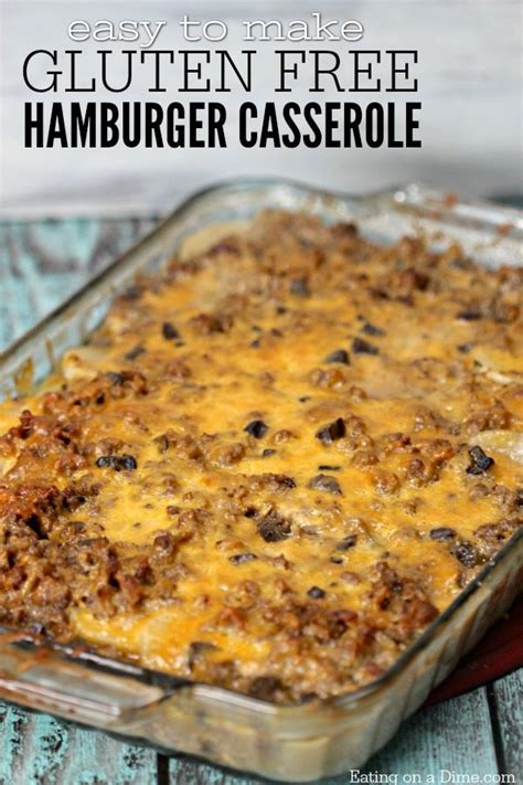 Here are 50 of my favorite brunch recipes with a mixture of both sweet and savory recipes, plus delicious brunch cocktails! Gluten Free Hamburger Casserole Recipe - Easy dinner idea!