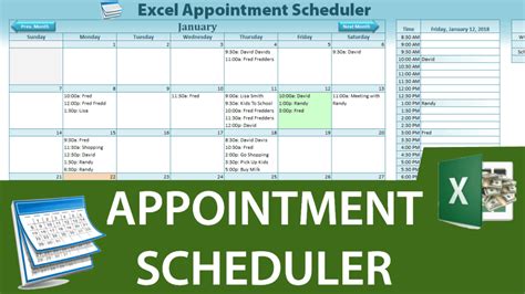 Download Your Free Excel Appointment Scheduler Here Excel For Freelancers