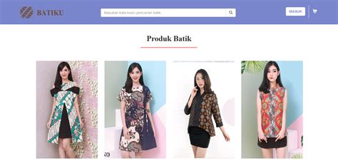 Source Code Toko Online Pakaian Batik Berbasis Web