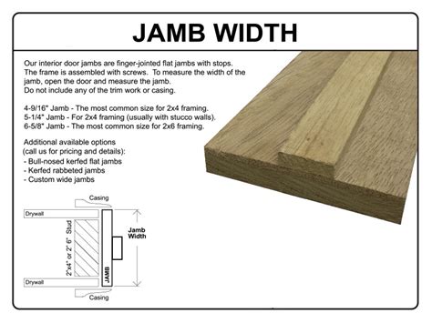 In these situations you will need to source a custom made frame. Rabbeted Door Stop & Sc 1 St Graham Wood Doors
