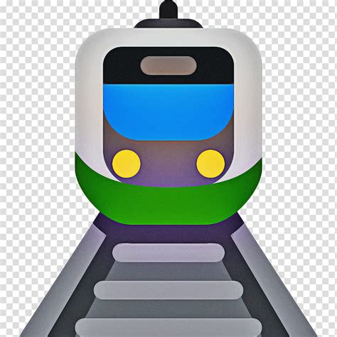 Emoji Train Rail Transport Trolley Rapid Transit Train Station