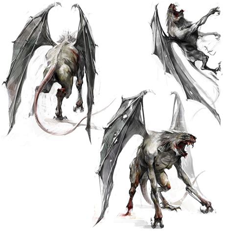 Demon Mutant Characters And Art Metro 2033 Creature Design Metro