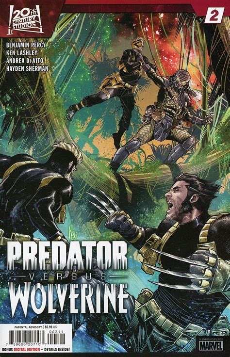 Predator Vs Wolverine 2 Cover A Checcetto Marvel 2023 Eb174 Comic