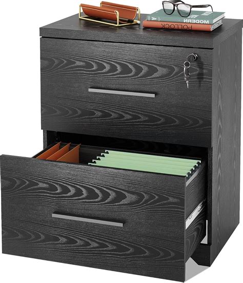 Buy Devaise 2 Drawer Wood Lateral File Cabinet With Lock For Office