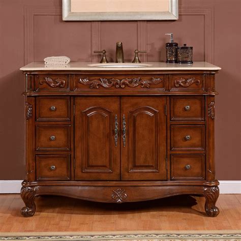 Freestanding vanities are the most common type. Astoria Grand Astaire 48" Single Sink Cabinet Bathroom ...