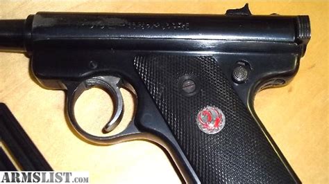 Armslist For Sale Vintage Ruger Red Eagle 22lr Semi Auto Pistol