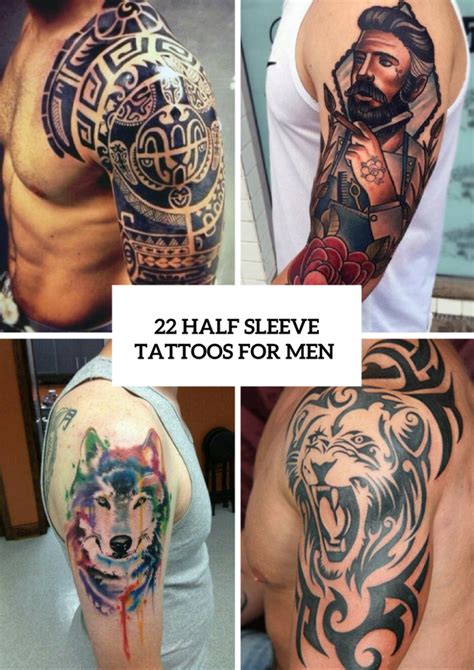 22 Half Sleeve Tattoo Ideas For Men Styleoholic