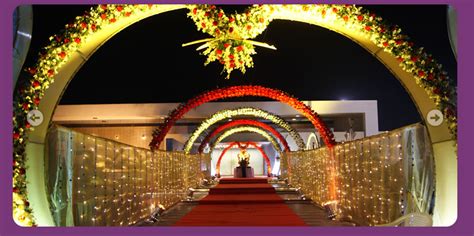 A Wedding Planner Indian Wedding Hall And Mandap Entrance