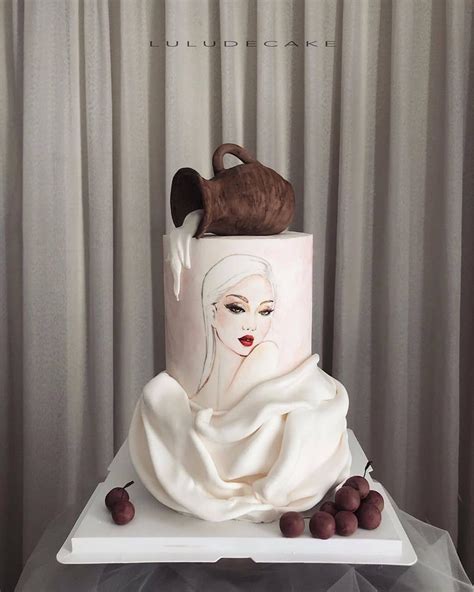 Cake Art Lookbook On Instagram “when🎂 Is Art This Artistic Creation Via Luludecake Cake Art