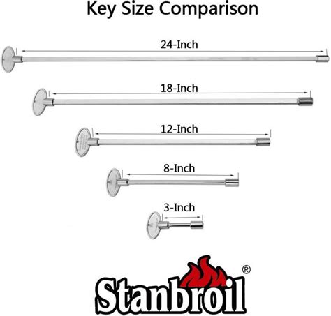 With a connection to a professionally installed fuel line (either natural gas or propane) and the turn of a valve key, gas is delivered into the pipe. Stanbroil Universal 18-Inch Gas Valve Key, Fits 1/4" and 5 ...