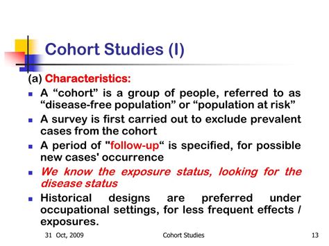 Ppt Cohort Study Designs Powerpoint Presentation Free Download Id
