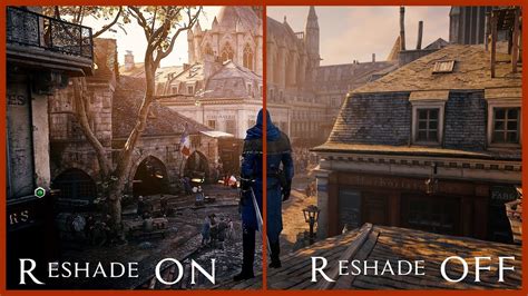 Assassins Creed Unity Photoreal Reshade Mod Comparison Better Graphic