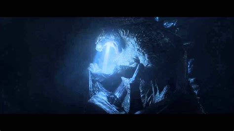 In A Final Scene Of Godzilla 2014 Godzilla Unleashes A Massive Atomic Breath To Kill The