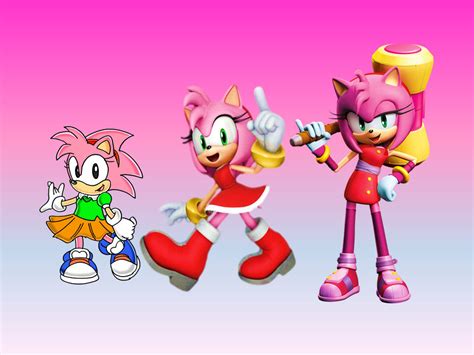 Amy Rose Generations By 9029561 On Deviantart