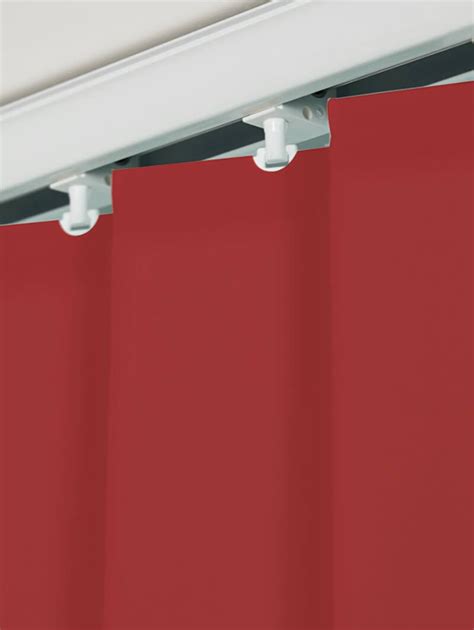 Iona Scarlet Daylight 89mm Vertical Blind Replacement Slats