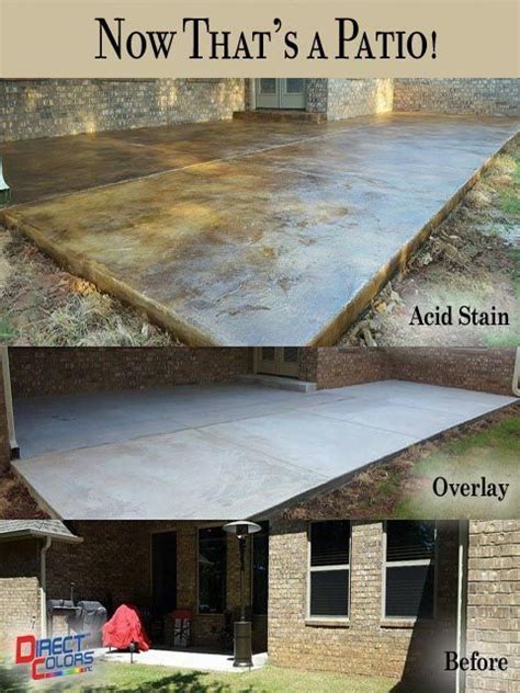 Jan 21, 2020 · the best outdoor flooring options to keep your home looking stylish from the outside in. Do it yourself concrete patio | Concrete stain patio, Concrete patio, Concrete patio makeover