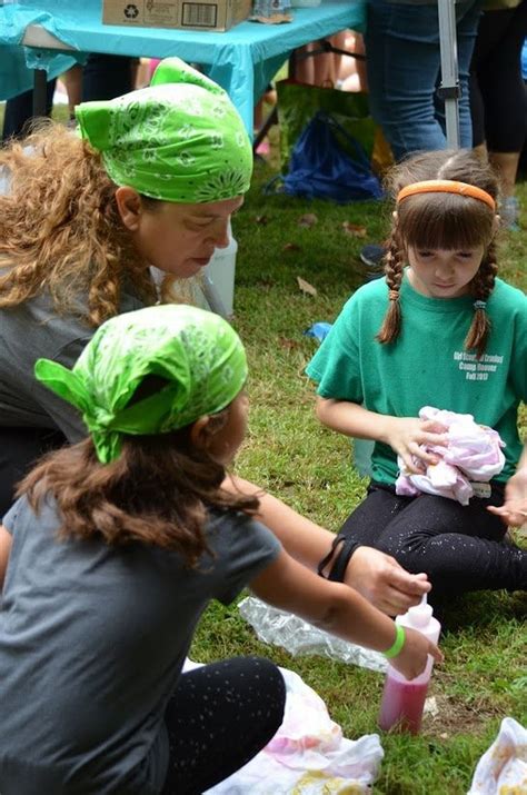 Girl Scouts Of Cranford Hold Encampment At Hanson Park