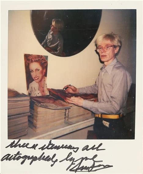 Andy Warhol Untitled Polaroid Photograph