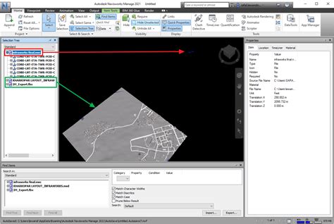 How To Coordinate Site From InfraWorks And Revit Model In Navisworks