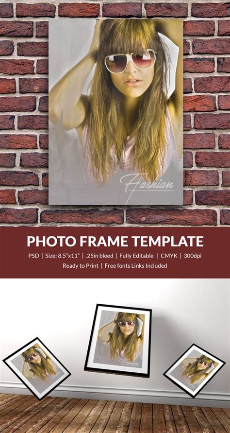 Downloadable Free Printable Picture Frame Templates Freeprintableme