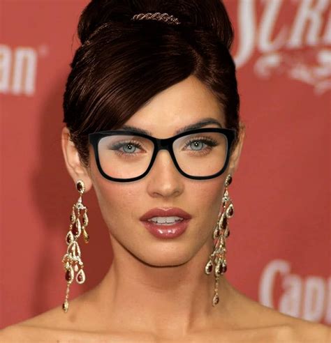 Megan With Glasses 👓 • Follow For More 👇 Meegfox🔥🐯🔥 • • • Megan Meganfox Meganfoxdoll