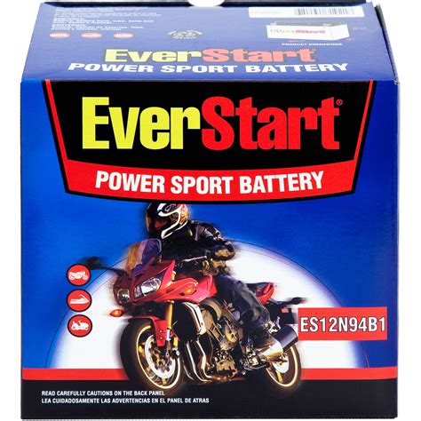 Everstart Powersport Battery Es 12n94b
