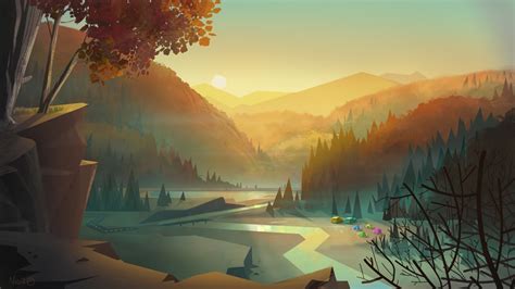 3840x2160 Resolution Creek Digital Art 4k Wallpaper Wallpapers Den