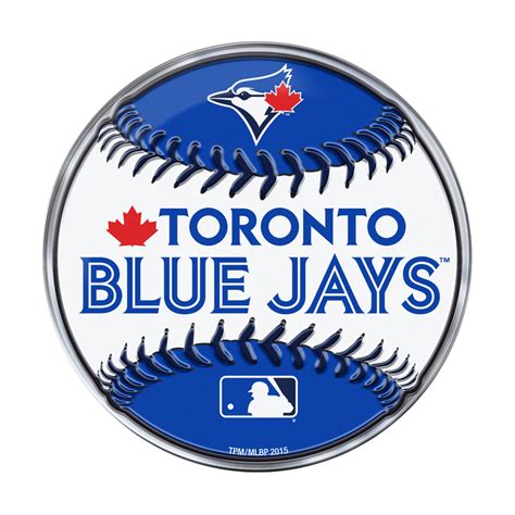 Mlb Toronto Blue Jays Embossed Baseball Emblem Fanmats Sports