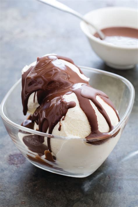 Homemade Chocolate Magic Shell Ice Cream Topping Ice Cream Toppings